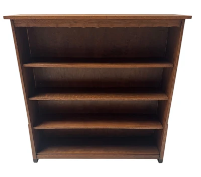 Art Deco Amsterdamse School Open Bookcase by Willem Penaat for Metz & Co., 1920s